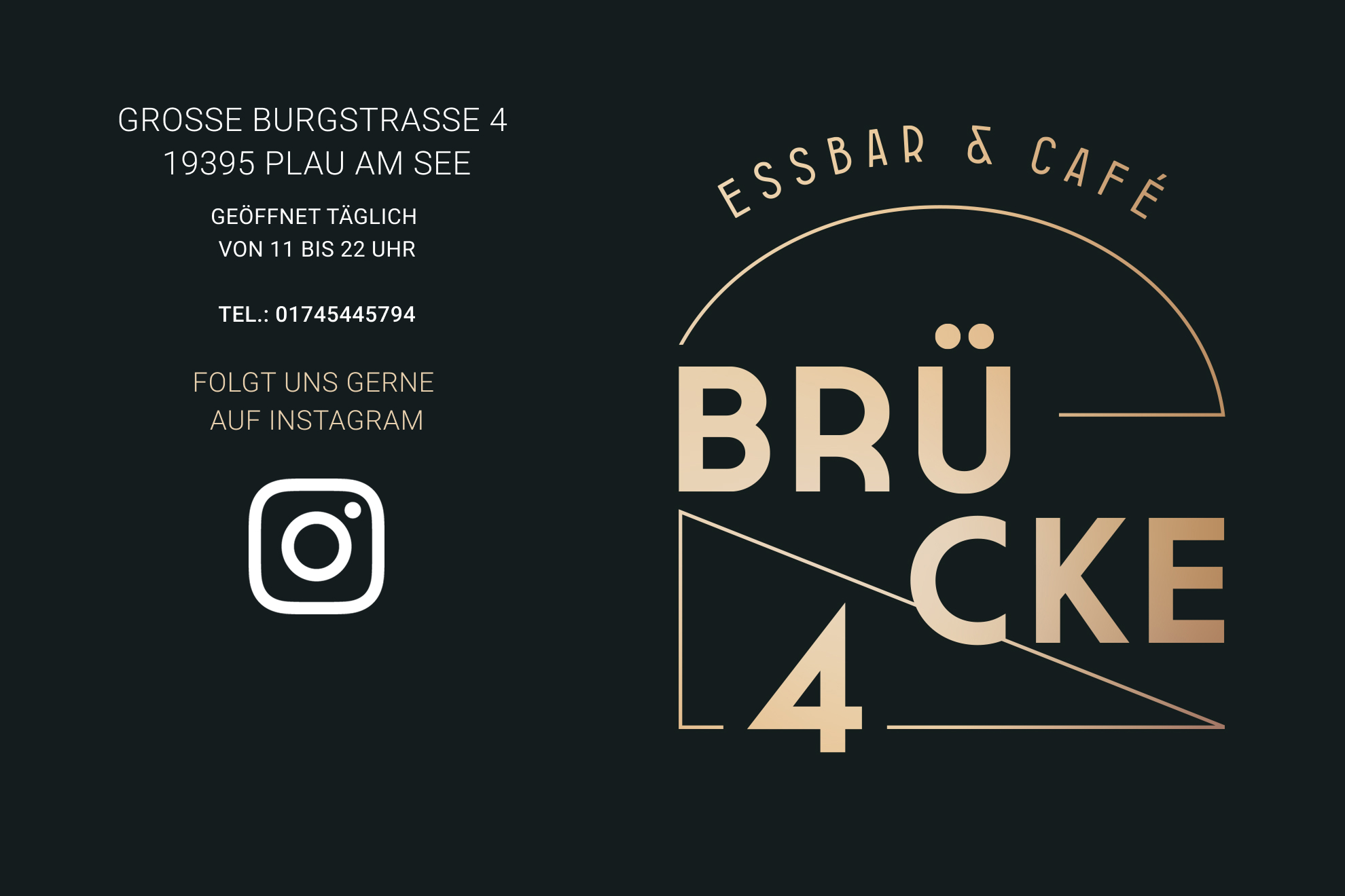 EssBar & Café Brücke 4 | Plau am See